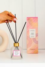 2 Li Set Gold Amber Çubuklu Oda Kokusu 120 ml & Oda Spreyi 330 ml