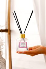 2 Li Set Gold Amber Çubuklu Oda Kokusu 120 ml & Oda Spreyi 330 ml