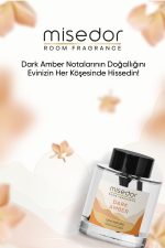 Misedor Dark Amber Çubuklu Oda Kokusu 120 ml