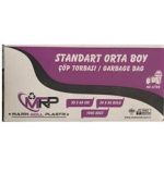Orta Boy Çöp Poşeti - 20*50 Adet