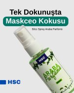 Maskceo Araba Parfümü 50cc Sprey – Ferahlatıcı Taşınabilir Araba Kokusu