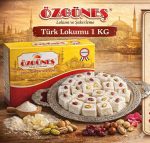 Özgüneş Klasik Üstü Fındıklı Lokum 1 kg – Geleneksel Lezzet