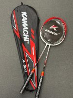 Kamachi A-601 İkili Badminton Raket Seti - Kılıflı 2'li Badminton Raketi
