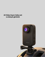 Vlog ve Sosyal Medya Çekimleri İçin Kompakt Taşınabilir Kamera