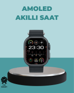 AMOLED Akıllı Saat 49mm Bluetooth Arama Spor ve Sağlık