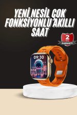 Akıllı Saat Android ve İOS Uyumlu Plastik Kordon Yeni Nesil