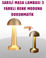 Taşınabilir Dokunmatik LED Lamba – Sıcak & Soğuk Işık Ayarı