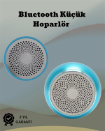 10W Güçlü Stereo Bluetooth Hoparlör – 360° Surround Ses Deneyimi