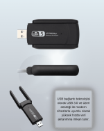 USB WiFi Adaptör – 1200 Mbps Hız