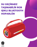 Bluetooth Kablosuz Hoparlör – Taşınabilir, Güçlü Ses