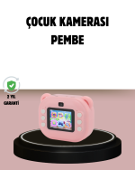 Anında Baskı Özellikli Şipşak Kamera 24MP HD Çift Lensli ve 32GB Hafızalı