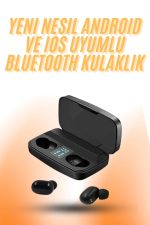TWS Bluetooth Kulaklık 5.0 Bluetooth Bağlantılı Dokunmatik Kontrol Özelliği