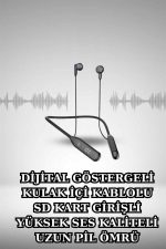 Kablolu Bluetooth Kulaklık ve Kadınlara Özel Bileklik Hediyeli Yeni Nesil Akıllı Saat 3 Kordonlu