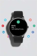 Akıllı Saat Çok Fonksiyonlu Sesli Görüşme NFC Uyumlu Amoled Ekran