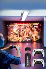 Joystick Çift Kollu Oyun Kolu Retro Oyun Yüksek Çözünürlüklü 3D Game