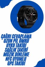 Akıllı Saat Yeni Nesil Üç Kordonlu Nabız Ölçer Çağrı Cevaplama