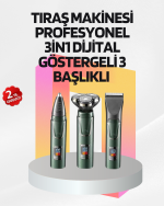 Kablosuz Şarjlı Çok Amaçlı Tıraş Makinesi