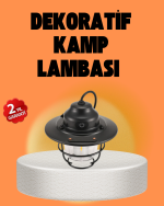 Çam Kozalağı Şekilli Retro Kamp Gece Lambası