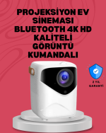Android Sistemli Mini Projektör – Uygulama Destekli Akıllı Kullanım