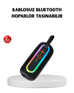Kablosuz Hoparlör – Bluetooth 5.1, Güçlü Bas ve 10 Metre Menzil