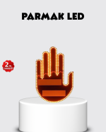 El Hareketiyle Kontrol Edilen 176 LED Amber Güvenlik Lambası