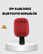 Bluetooth 5.1 Kablosuz Hoparlör – Güçlü Bas, FM Radyo ve Çoklu Giriş Destekli