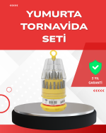 Hassas Tornavida Seti Kaymaz Saplı Elektronik Onarım Seti