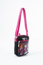 Monster High Draculaura Çocuk Omuz Çantası – 3 Bölmeli – Su Geçirmez Kumaş (21×16×6 cm)