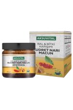 Aksuvital Bal Bitki Karışımı Ballı Kudret Narı Macunu 230 G