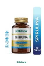Shiffa Home Spirulina Deniz Yosunu 60 Kapsül VEGAN
