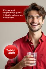 AKSUVİT Ginseng, Arı Sütü, Polen, Propolis, C Vitamini 80 Tablet