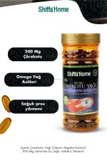 Çörekotu Yağı 150 Kapsül 500mg Softjel Çörek Otu Yağı Kapsül