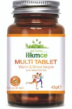 Multi Tablet - Vitamin, Mineral Multivitamin 60 Tablet - Güçlü Formül