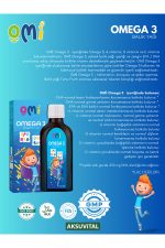 Omega-3 Çocuklar Için Balık Yağı 150 ml Şurup - Aslan Buluşçu Trt Çocuk Epa Dha