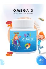 Omi Omega 3 Çiğnenebilir Jel Form 60 Gummies Yumuşak Şeker - Aslan Buluşçu Trt Çocuk
