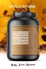 Mass Gainer Çikolata Aromalı 2400g. Karbonhidrat Tozu 24 Servis