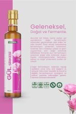 Gül Sirkesi 500 ml - Katkısız, Doğal Fermantasyon