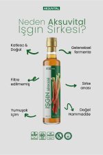 IŞGIN SİRKESİ 500 ML - Işkın Kökü Sirkesi - Katkısız, Doğal Fermantasyon