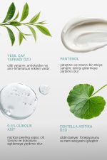 Dengeleyici Yeşil Çay Özlü Yüz Temizleme Jeli- Face Cleansing Gel(Green Tea Extract)
