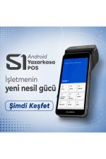 S1 Android Yazar Kasa Pos - Koruyucu Kılıf Hediye