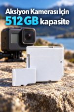 512 GB Bellek Kartı MicroSD ve SD Adaptör