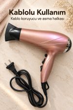 Asma Halkalı Kablolu Saç Kurutma Makinesi