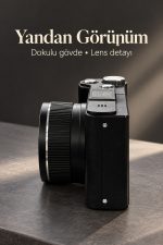 Katlanabilir Ekranlı 4K Vlog Kamerası Otomatik Odaklamalı Dijital Fotoğraf Makinesi
