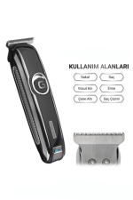 G Power Şarjlı Traş Makinesi Sakal Ense Vucüt Kılı Tıraş Makinası