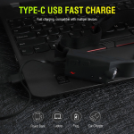 Ps-001 5 Aydınlatma Modlu Cob Led Sensörlü Usb Şarj  Edilebilir Dahili Pilli Kafa Lambası