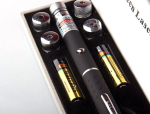 Yeşil Lazer Pointer 50 Mw 15 Km Etkili (5 Başlıklı)