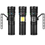 15.000 Lümen Tg + Cob Led Şarjlı El Feneri Wt-703
