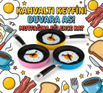 Tava Konseptli Duvar Saati