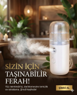 Şarjlı Mini Yüz Nemlendirici Dezenfektan Cihazı Mist Sprayer