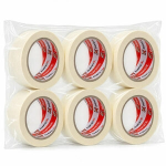 Maskeleme Bandı Kağıt Bant 24mm X 20 Mt - 6 Adet
